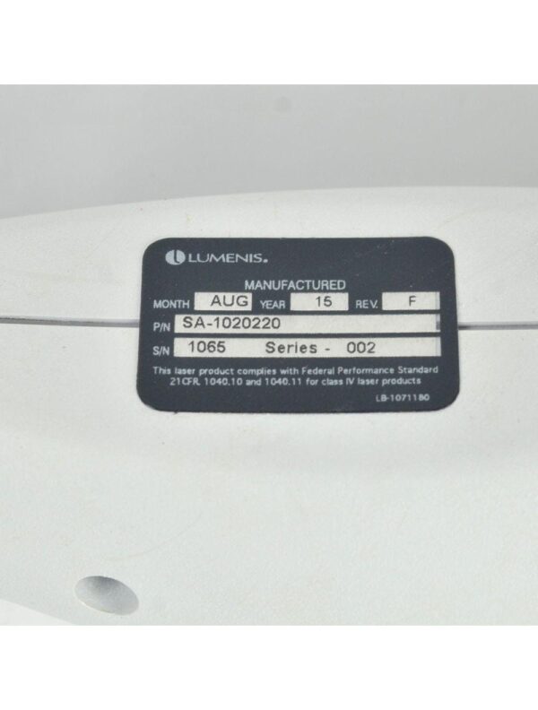 Lumenis M22 MultiSpot 1064nm Nd YAG Laser Handpiece Hair Removal Wrinkles Lesion
