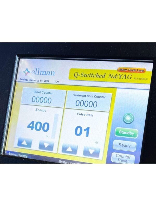 2014 Ellman Sandstone Medley Vascular Skin Rejuvenation Lesion Laser NEW 0 SHOTS