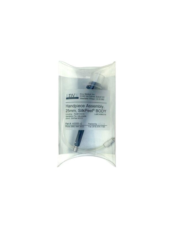 Envy Medical SilkPeel Body Dermalinfusion Handpiece Assembly Kit 25mm A0055