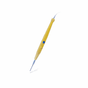 GoldLine® Rocker Switch Pencil with 1.00" Needle 10.00' Cable, and Safety Holster(Cable Length-10.00ft (3.05m) Needle - 1.00in)