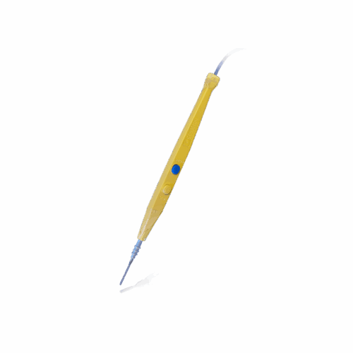 GoldLine® Rocker Switch Pencil with 1.00" Blade, 10.00' Cable, Safety Holster, and Tip Cleaner(Cable Length - 10.00ft (3.05m), Blade - 1.00in)