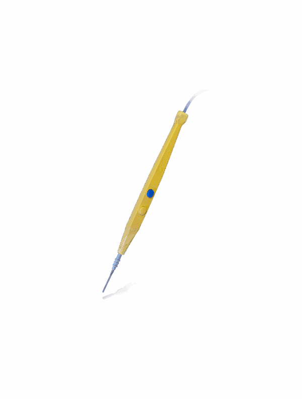 GoldLine® Rocker Switch Pencil with 1.00" Blade, 10.00' Cable, Safety Holster, and Tip Cleaner(Cable Length - 10.00ft (3.05m), Blade - 1.00in)