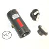Lumenis MultiSpot Nd YAG 1064 Laser Handpiece Tip Crystal Tapered 4x2 mm Gold