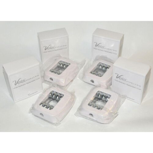 Syneron Velashape II Large Applicator Handpiece Cover Tip Rollers AS64407 x4 Pcs