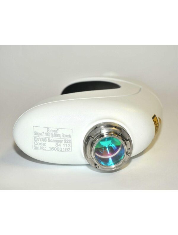 Fotona Dynamis SP XS Laser SRunner S22 Scanner Er:YAG Skin Resurfacing Handpiece