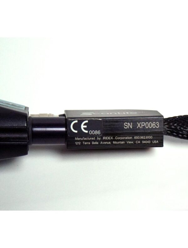 Iridex ScanLite Medart 914 Laser Aperature Scanner Black Handpiece Fiber Lesion