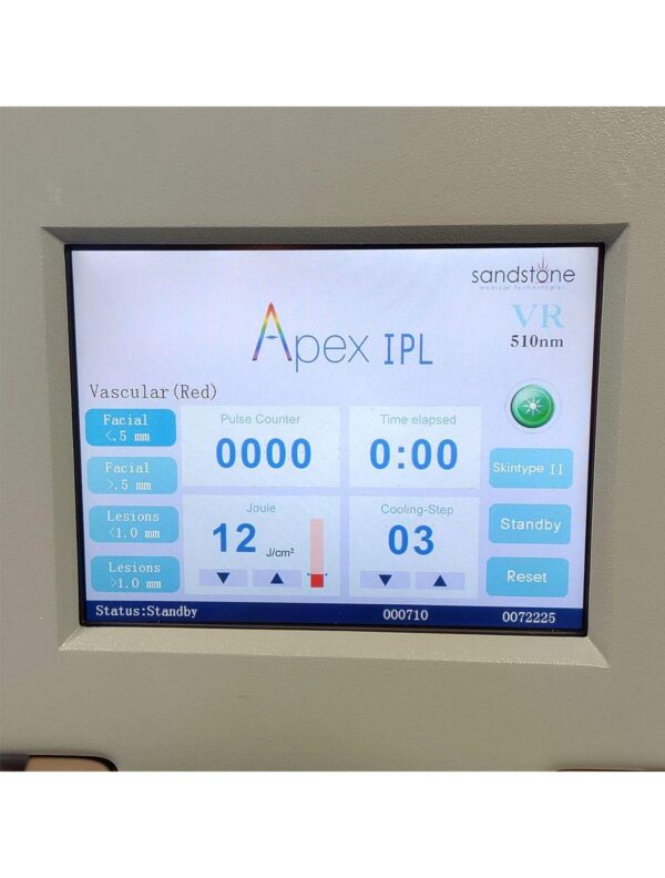 2012 Ellman SandStone Apex HR AR VR IPL Hair Acne Vascular Laser System