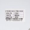TM-502 Body Slimming Fitness Thermionic Waves EMS Electro Muscle Stimulator