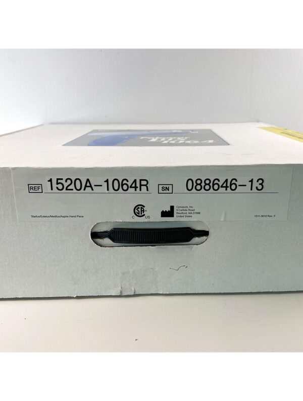 Palomar StarLux 300/500 Lux1064 Handpiece Cynosure Factory Refurbished 088646-13 (0 Shots)