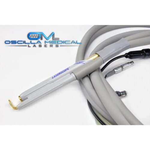 Laserscope Lyra i Aura Versastat CoolSpot HandPiece 1-5mm Fiber 532nm 1064nm AMS