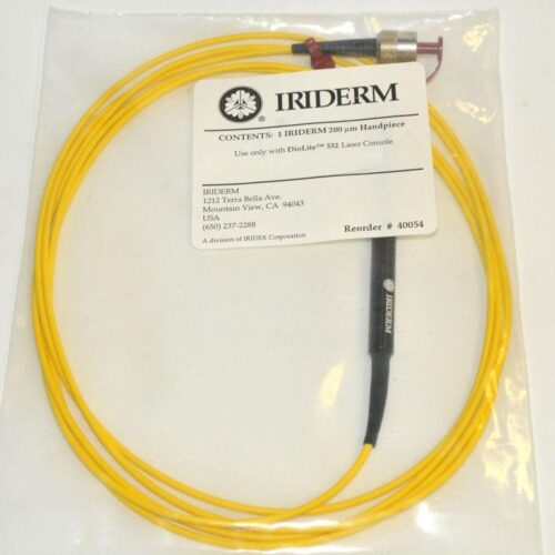 Iridex Iriderm DioLite 532 nm Laser Console 200 um Micron Spot Handpiece 40054