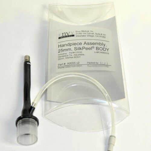 Envy MEdical Handpiece Assembly 25mm SilkPeel Dermabrasion A0055 v2 CO230