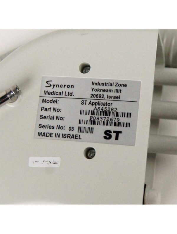 Syneron elos Refirme ST IPL Laser Skin Tightening Applicator Handpiece AS45282