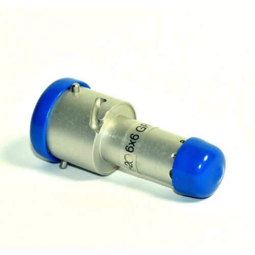 Palomar ICON 2940 Erbium Laser Handpiece 6x6 Groove Optic Tip Silver 5520-2047