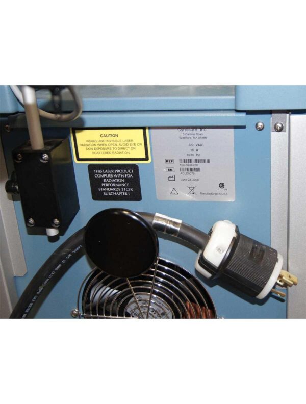 2008 CynoSure Accolade Alex Laser Hair Tattoo Removal System 100-7008-010