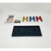 Palomar Starlux 300 & 500 Handpiece Rack Wall Organizer Blue Red Gold Star Lux