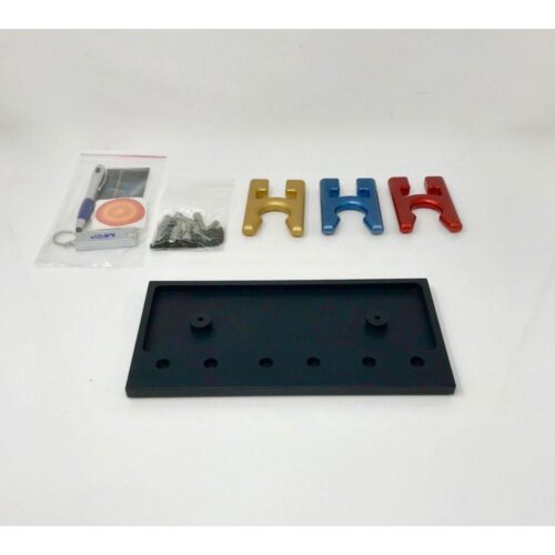 Palomar Starlux 300 & 500 Handpiece Rack Wall Organizer Blue Red Gold Star Lux