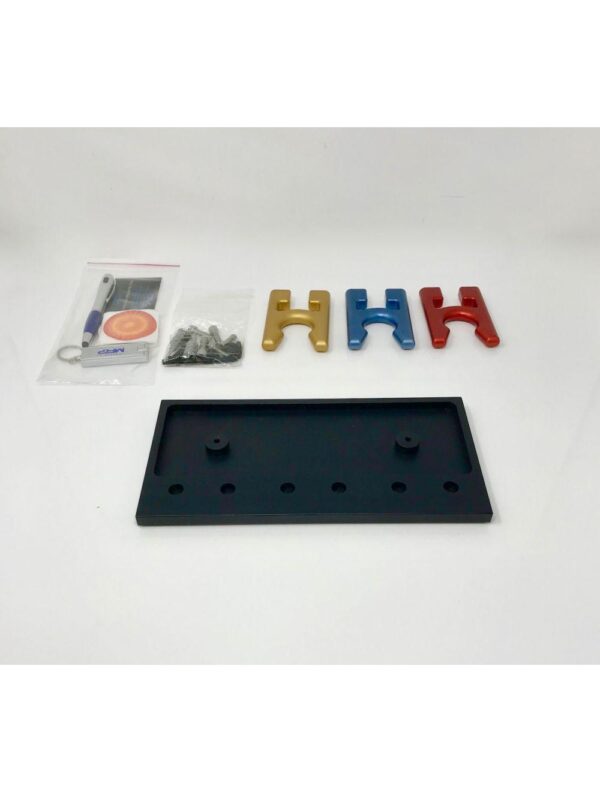 Palomar Starlux 300 & 500 Handpiece Rack Wall Organizer Blue Red Gold Star Lux
