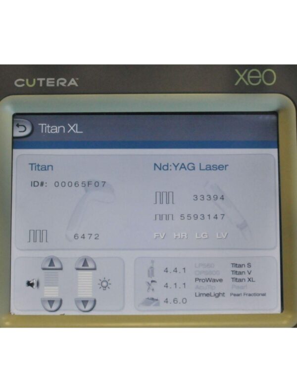 2017 Cutera Xeo Titan XL IPL Skin Tightening Anti-Aging Handpiece LOW 7K SHOTS