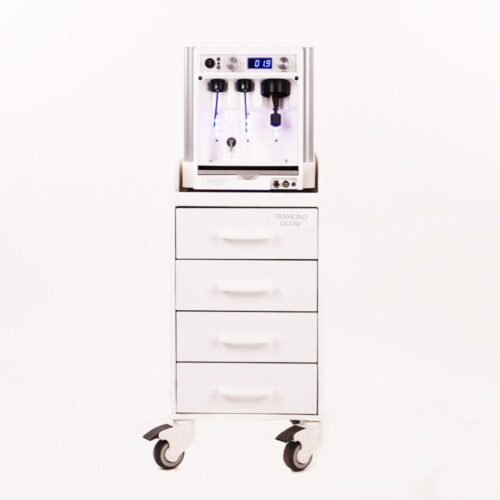 Envy Medical DiamondGlow Facial Resurfacing System 577 Hours w Diamond Glow Cart