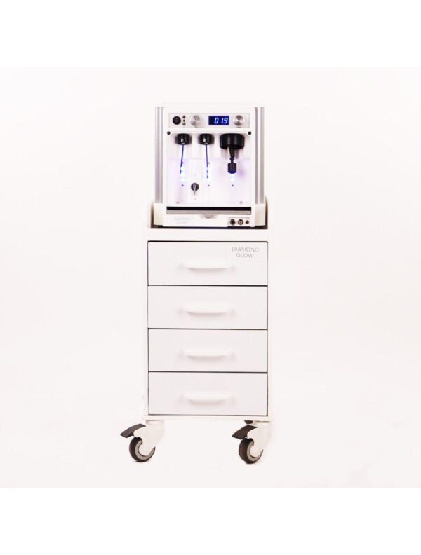 Envy Medical DiamondGlow Facial Resurfacing System 577 Hours w Diamond Glow Cart