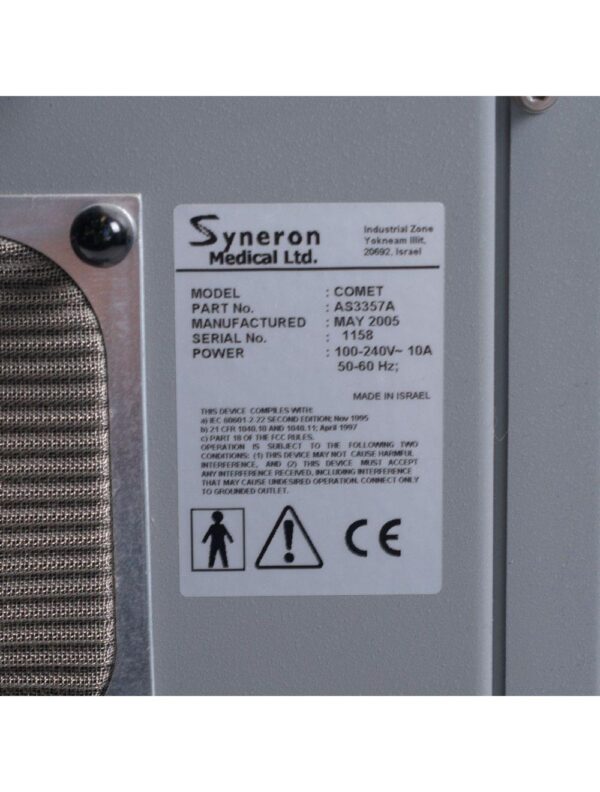 Syneron Candela Comet 810 Diode DSL Laser Hair Removal HR Handpiece 2005