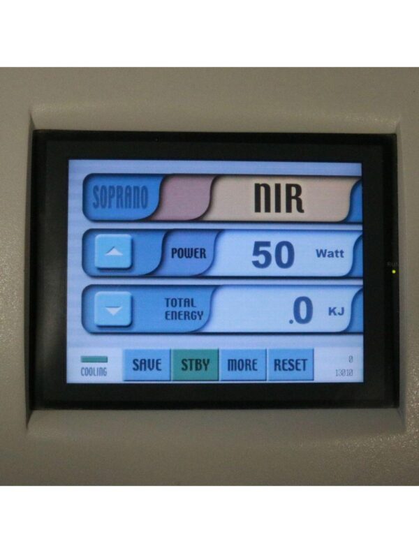 2009 Alma Soprano XL Hair Removal Laser SHR NIR Skin Tightening 2 Handpieces