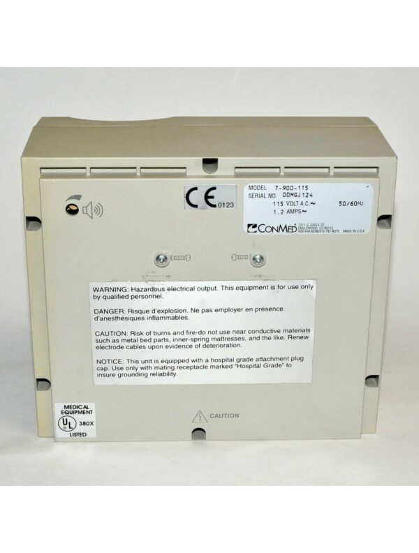 ConMed Hyfrecator 2000 Electrosurgical Generator Monopolar Bipolar 7-900-115
