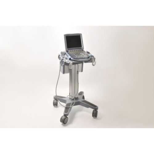 2011 SonoSite M-Turbo Portable Ultrasound Cart HFL38X Transducer Imaging System