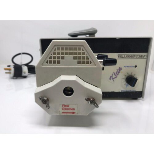 Wells Johnson Klein Peristaltic Anesthesia Infiltration Pump System Dual Head
