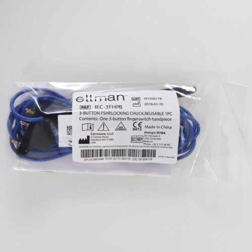 Ellman Pelleve Cynosure IEC 3-Button Fingerswitch Handpiece Reusable IEC-3FHPB