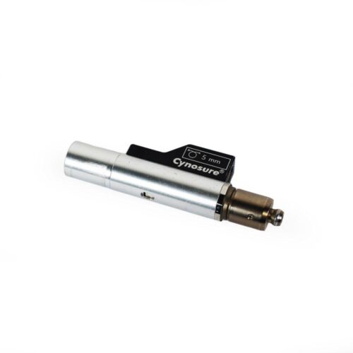 Cynosure MPX Laser 5mm Handpiece Assembly Cartridge Silver 595 Pulsed Dye PARTS