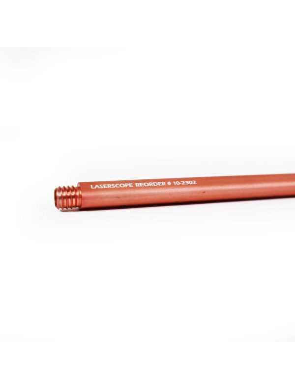 LaserScope Gemini Dermastat 2mm Pink Laser Handpiece Cable Fiber Hand Piece