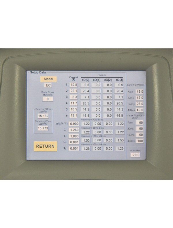 2011 Lumenis LightSheer EC Diode Laser w/Handpiece Hair Reduction Light Sheer