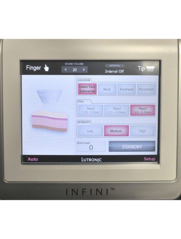 2014 INFINI by Lutronic High Intensity Focused Microneedling Radio Frequency