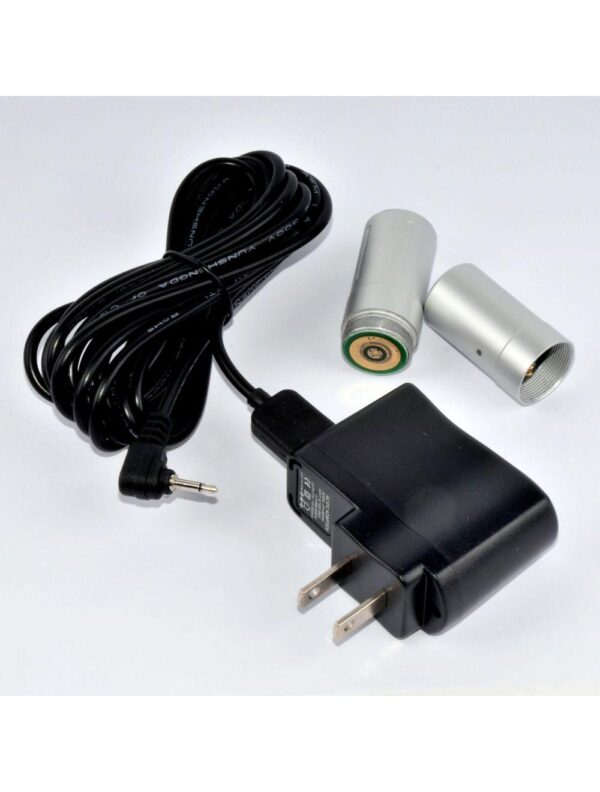 SkinStylus Microneedling Silver Pen & Battery & Charger Set 4-Pin Contact Type