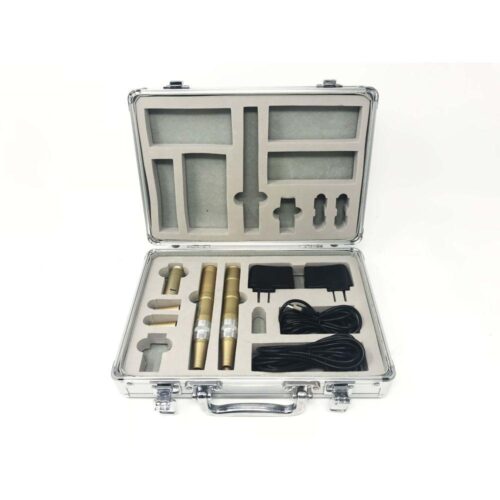 SkinStylus Autoclavable Microneedle Skin Renewal Collagen TWO 2 Pen Pro Kit GOLD