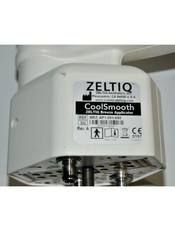Zeltiq CoolSculpting CoolSmooth Breeze Vacuum Applicator BRZ-AP1-091-000 HP 2014
