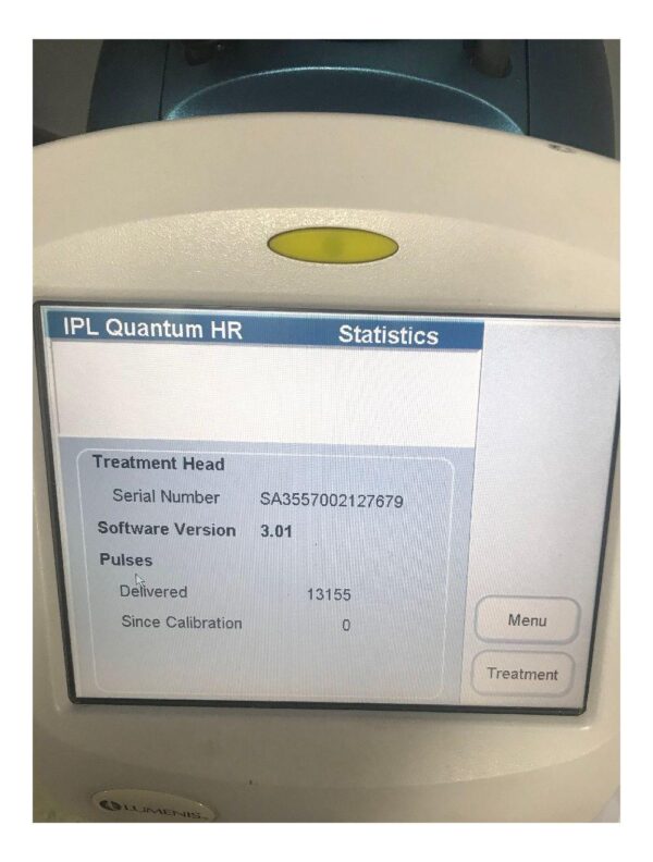 2003 Lumenis IPL Quantum Laser w/3 Handpieces Hair Removal Skin Rejuvenation