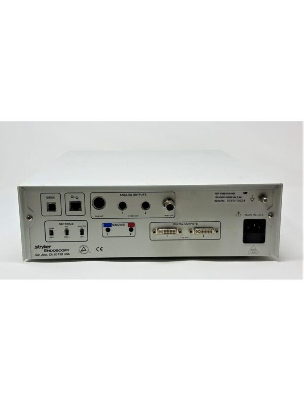 Stryker 1088 HD Camera Control Unit 1280 x 1040 High Definition Def Digital O.R.