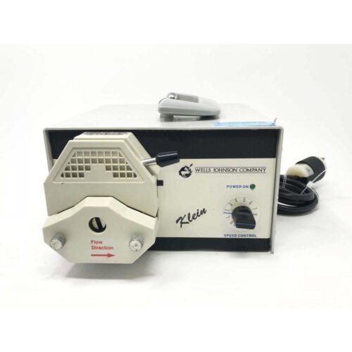 Wells Johnson Klein Peristaltic Infiltration Anesthesia Tumescent Pump Single