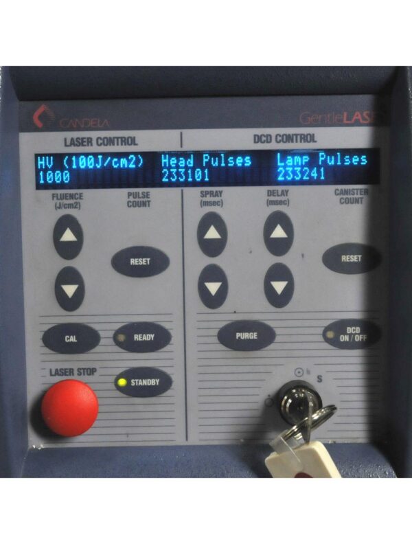 Candela GentleLASE 755 Alexandrite Laser Aesthetic Hair Removal Gentle Lase 1999