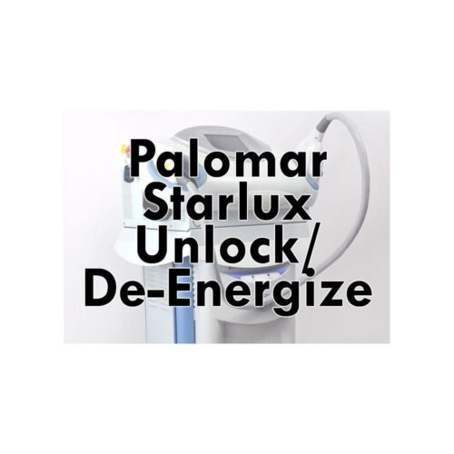 Palomar Starlux Unlock / De-Energize Laser System IPL
