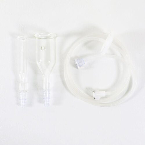 Edge Hydrafacial Lymphatic Drainage Suction Cup Body Face w/ Inlet Tubing Kit