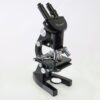 Vintage Ernst Leitz Wetziar Mirror Light Microscope Analog Coarse & Fine Focus