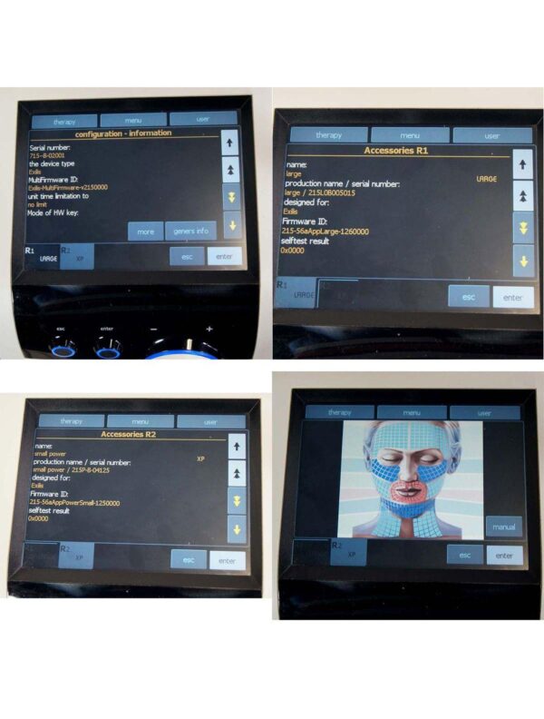 2016 BTl Exilis Ultra No Time Limit RF System Large and Small Power Handpieces