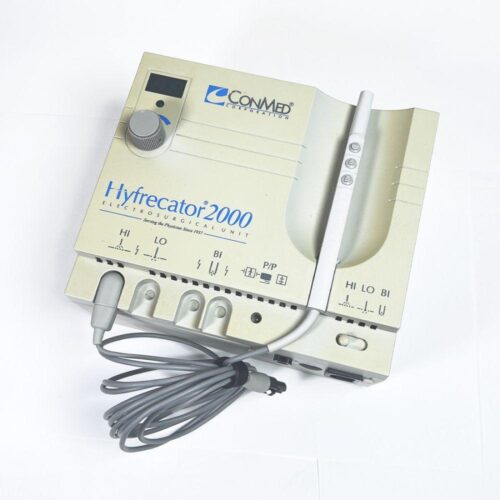 ConMed Corp Hyfrecator 2000 Electrosurgical Unit ESU 7-900-115 Wand Pencil