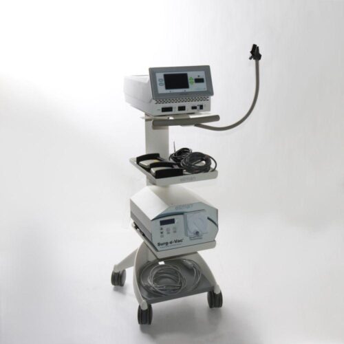 Ellman Pelleve S5 RF Generator + Surg-E-Vac Smoke Evacuator System & Cart