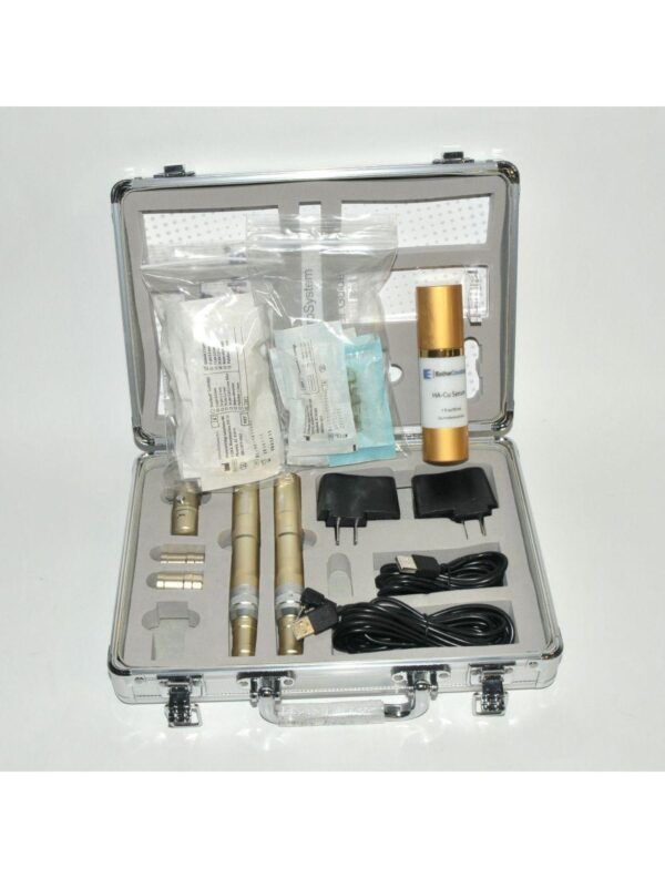 SkinStylus Gold Microneedling Professional Kit Collagen Skin Stylus 2 Pen Demo