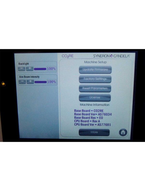 Syneron Candela 2017 CO2RE CO2 Laser Wrinkle Reduction Skin Resurfacing Core 2
